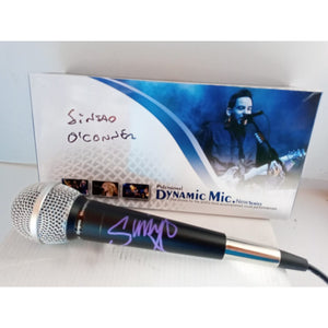 Sinead O'Connor signed microphone