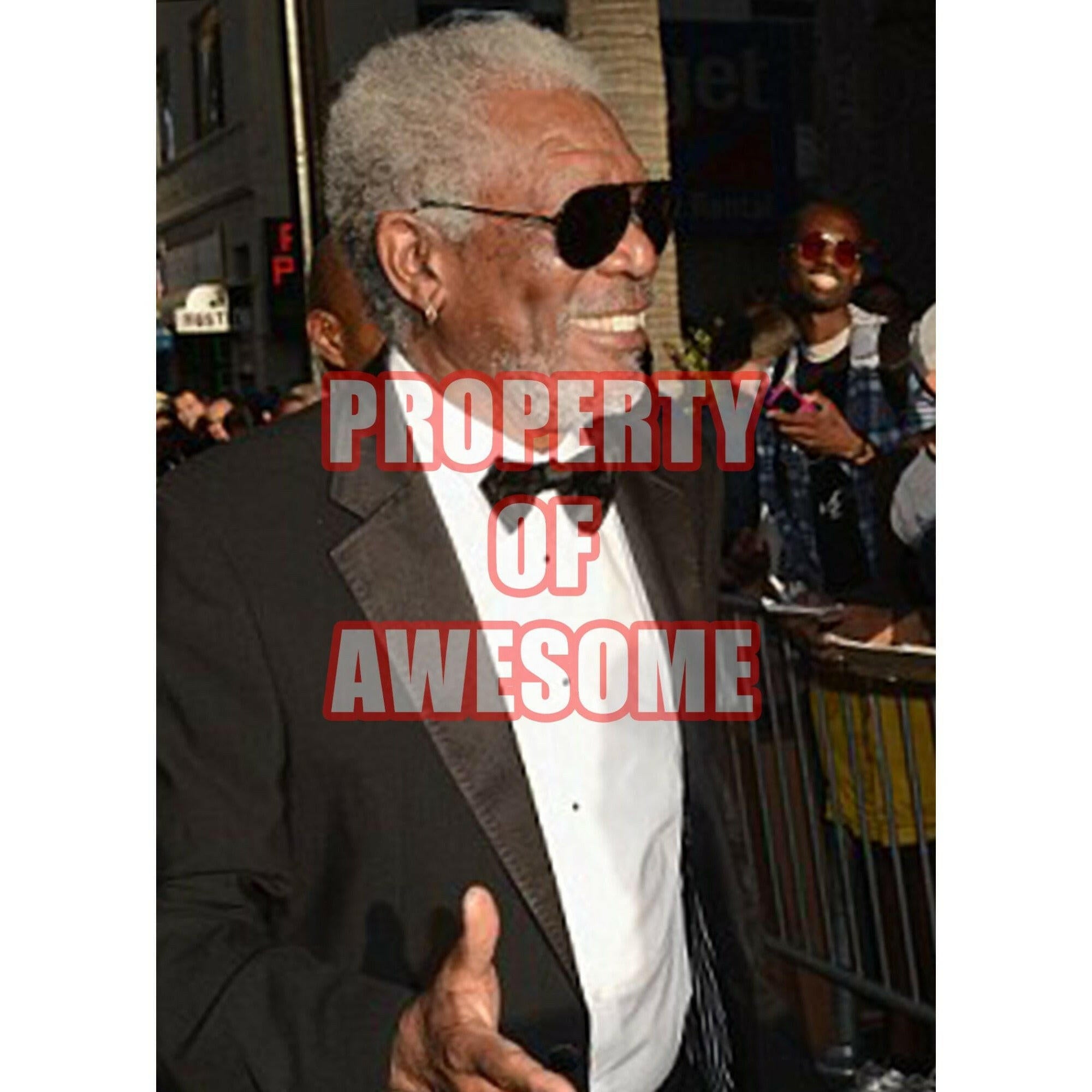 Shawshank Redemption Morgan Freeman Tim Robbins signed 8 by 10 photo with proof