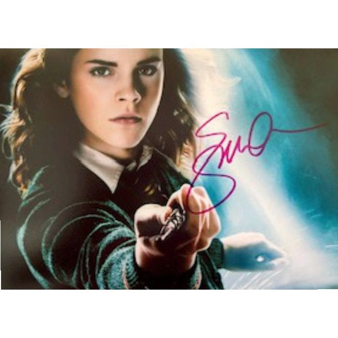 Emma Watson Hermoine Granger Harry Potter 5 x 7 photo signed with proof