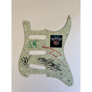 Bon Jovi , Richie Sambora, Tico Torres, & David Bryan electric guitar pick guard signed with proof