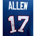 Load image into Gallery viewer, Josh Allen size large Buffalo Bills game model jersey signed with proof
