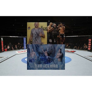 Chuck the Iceman Liddell 8 by 10 signed photo
