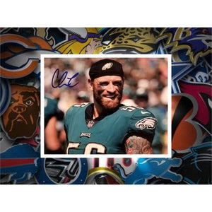 Chris Long Philadelphia Eagles 8x10 photo signed