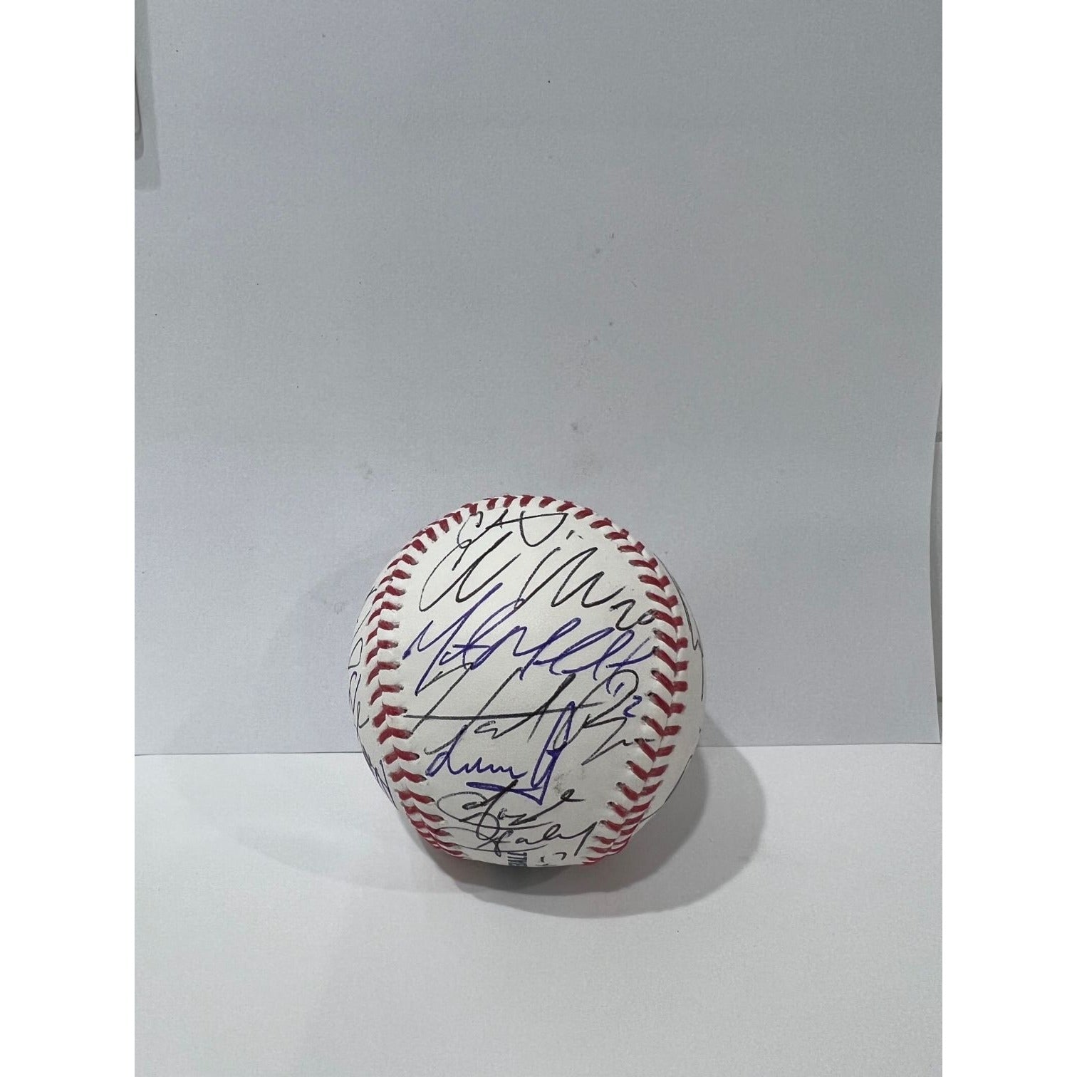 Houston Astros Framber Valdez Justin Verlander, Alex Bregman, Yordan Alvarez, Jose Altuve, 2022 World Champs team signed baeball with proof