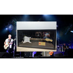 Load image into Gallery viewer, Eddie Vedder Jeff Ament, Stone Gossard, Matt Cameron Mike McCready Pearl Jam framed guitar signed with proof
