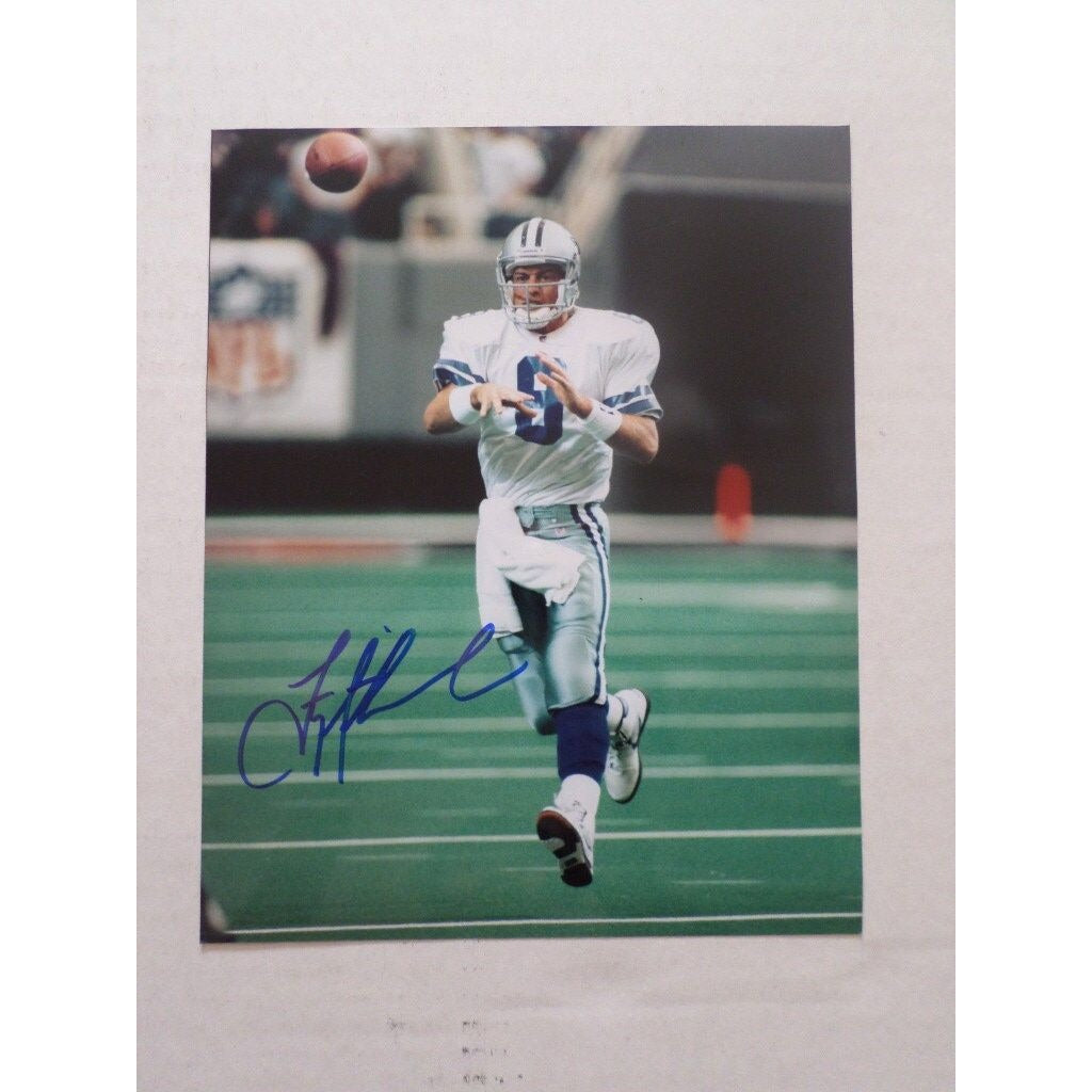 Troy Aikman Dallas Cowboys 8 x 10 photo signed - Awesome Artifacts 