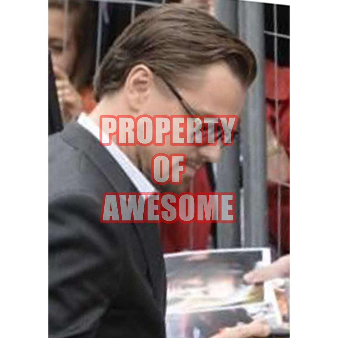 Leonardo DiCaprio The Wolf of Wall Street signed 8 x 10 photo with proof - Awesome Artifacts 