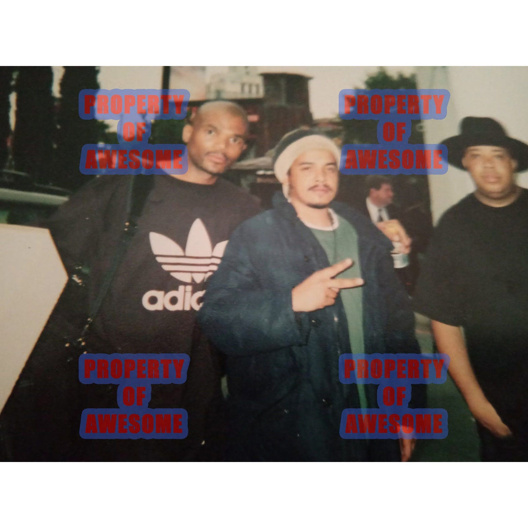 Run DMC 8 x 10 signed photo with proof - Awesome Artifacts 