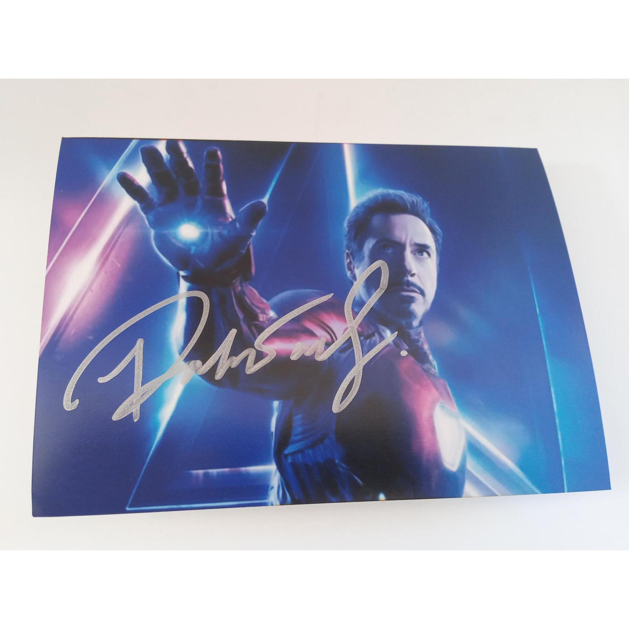 Robert Downey Jr. Tony Stark Iron Man 5x7 photo signed with proof