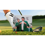 Load image into Gallery viewer, Adam Scott and Bubba Watson 8 by 10 signed
