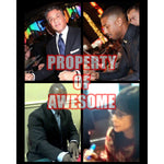 Load image into Gallery viewer, Rocky Sylvester Stallone, Burgess Meredith, Carl Weathers signed and framed with proof
