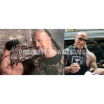 Load image into Gallery viewer, Dwayne Johnson Luke Hobbs The Rock Fast and Furious 5 x 7 photo signed with proof
