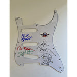 Load image into Gallery viewer, Tom Petty (with drawing) Stan Lynch Ron Blair Mike Campbell Benmont Tench The Heartbreakers electric guitar pickguard signed with proof
