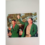 Load image into Gallery viewer, Tiger Woods and Mark O&#39;Meara 8 x 10 signed photo with proof
