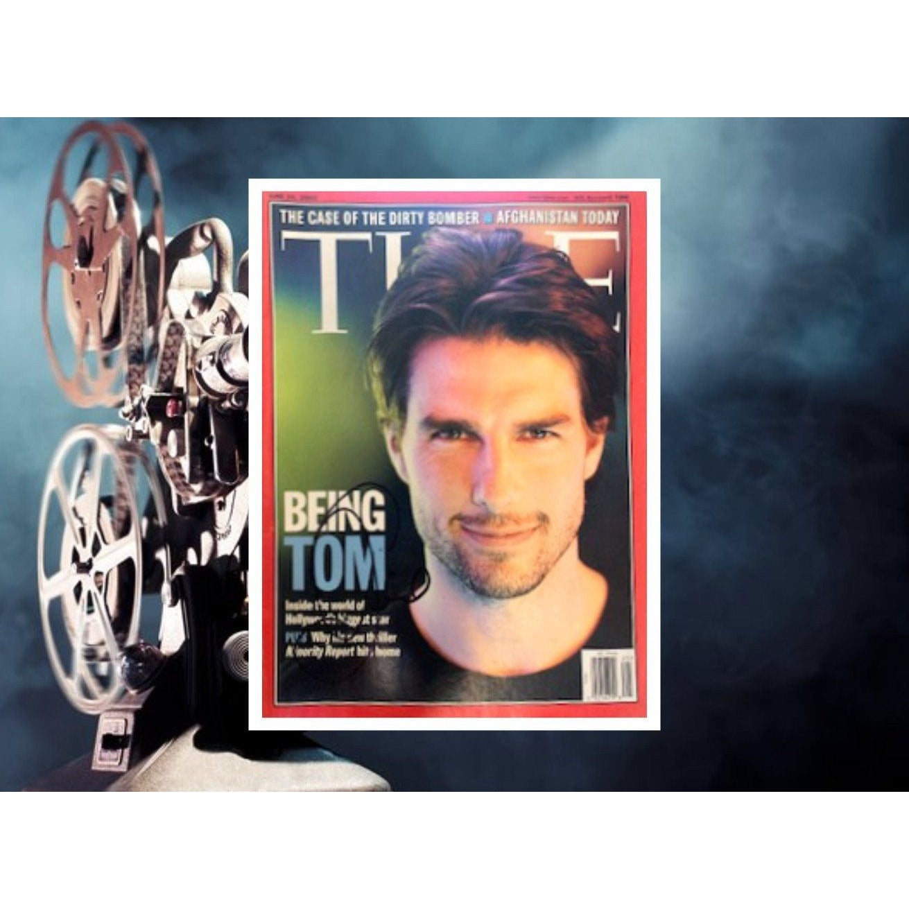 Tom Cruise complete Time Magazine signed with proof
