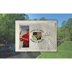 Load image into Gallery viewer, Tiger Woods 2000 US Open One of a Kind pin flag signed with proof
