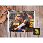 Load image into Gallery viewer, Eric Hosmer and Manny Machado San Diego Padres 8x10 photo signed with proof
