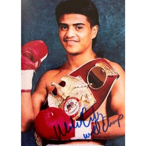 Michael Carbajal boxing great 5 x 7 photo signed