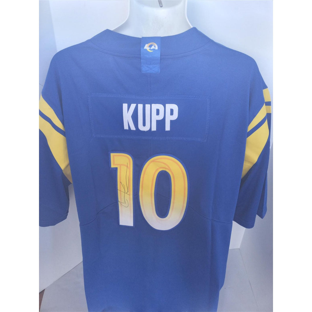 Cooper Kupp Los Angeles Rams game model size large jersey signed with proof