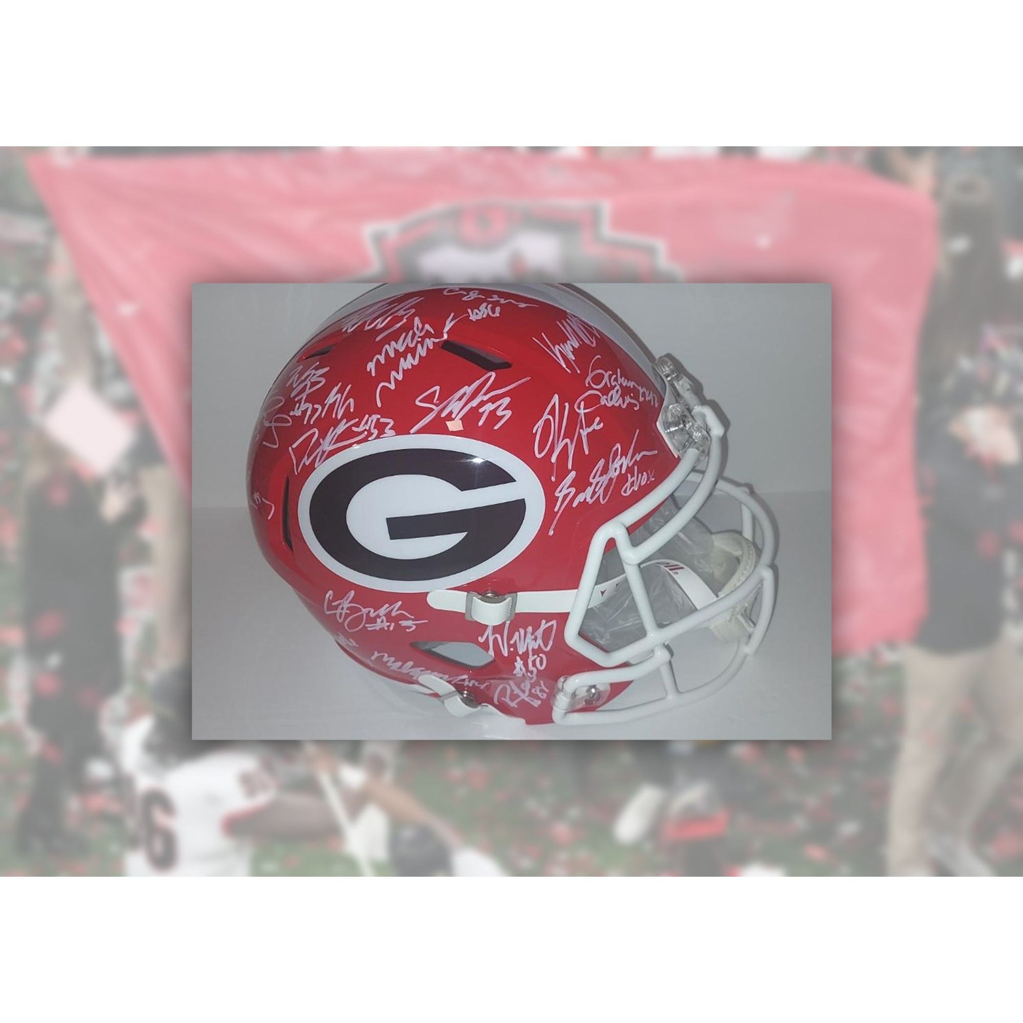 Travon Walker Autographed Georgia Bulldogs 2021 National Champions