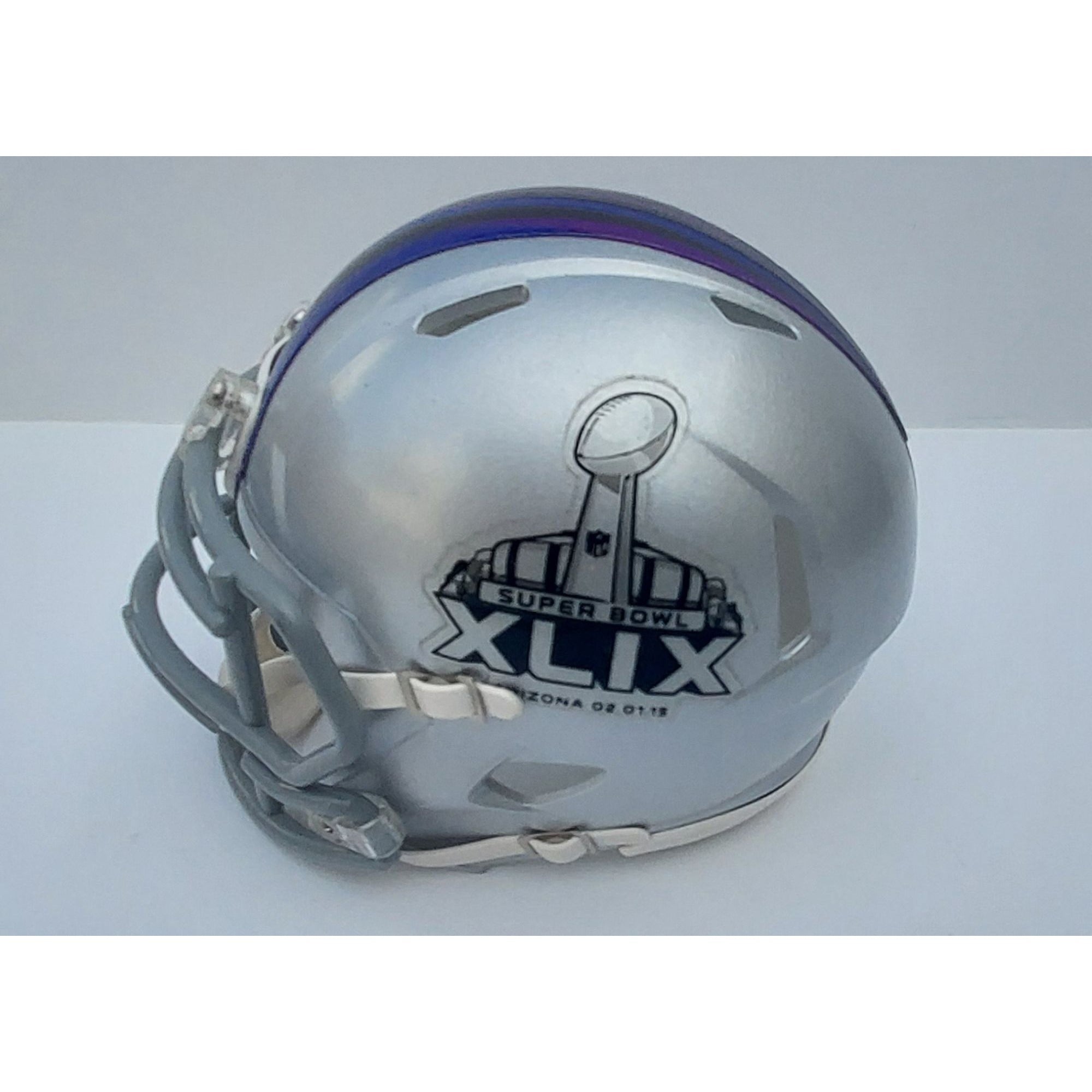 Julian Edelman-New England Patriots 2019 Super Bowl mini helmet signed –  Awesome Artifacts