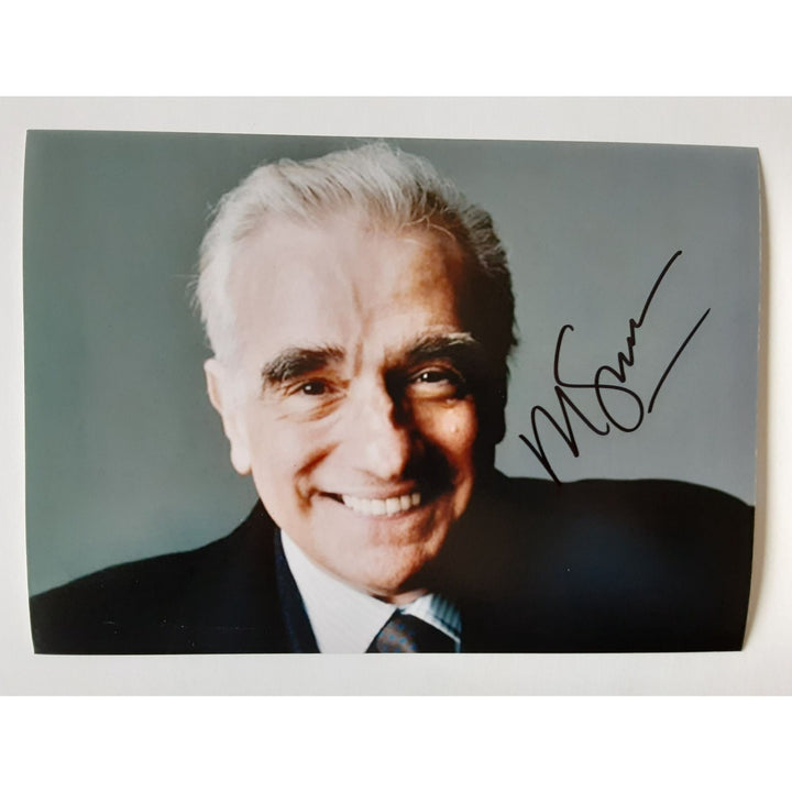 Martin Scorsese 5 x 7 photo signed with proof - Awesome Artifacts 