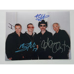 Load image into Gallery viewer, Paul Hewson &quot;Bono&quot;, &quot;The Edge&quot; David Howell Evans, Adam Clayton, Larry Mullen, 8x10 signed photo
