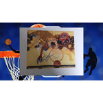 Load image into Gallery viewer, Michael Jordan and Earvin &quot;Magic&quot; Johnson 8 x 10 photo signed with proof
