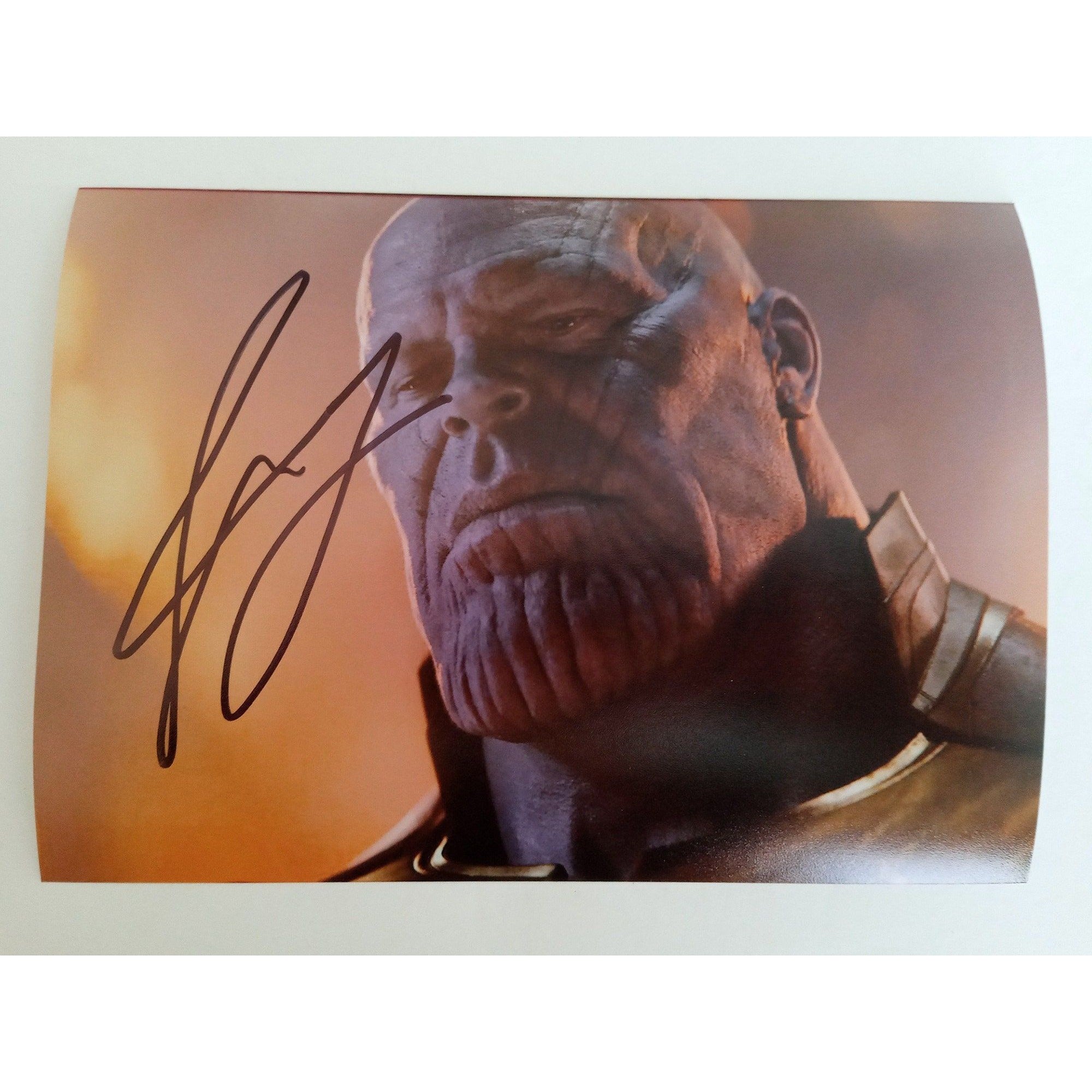 James Brolin Thanos Avengers Endgame 5 x 7 photo signed with proof