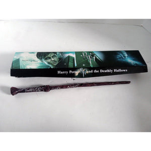 Harry Potter wand Daniel Radcliffe, Emma Watson and Rupert Grint signed with proof