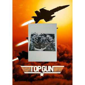 Top Gun Tom Cruise and Val Kilmer 8 x 10 signed photo with proof