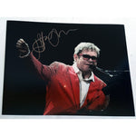 Load image into Gallery viewer, Sir Elton John 8 by 10 signed photo with proof
