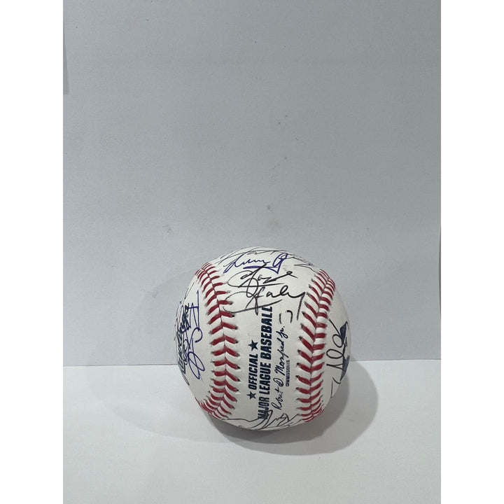 Houston Astros Framber Valdez Justin Verlander, Alex Bregman, Yordan Alvarez, Jose Altuve, 2022 World Champs team signed baeball with proof