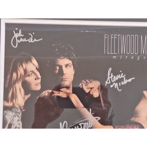 Fleetwood Mac Stevie Nicks Christy McVie Lindsey Buckingham signed LP