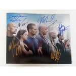 Load image into Gallery viewer, Fast and Furious Dwayne Johnson, Vin Diesel, Paul Walker cast signed with proof
