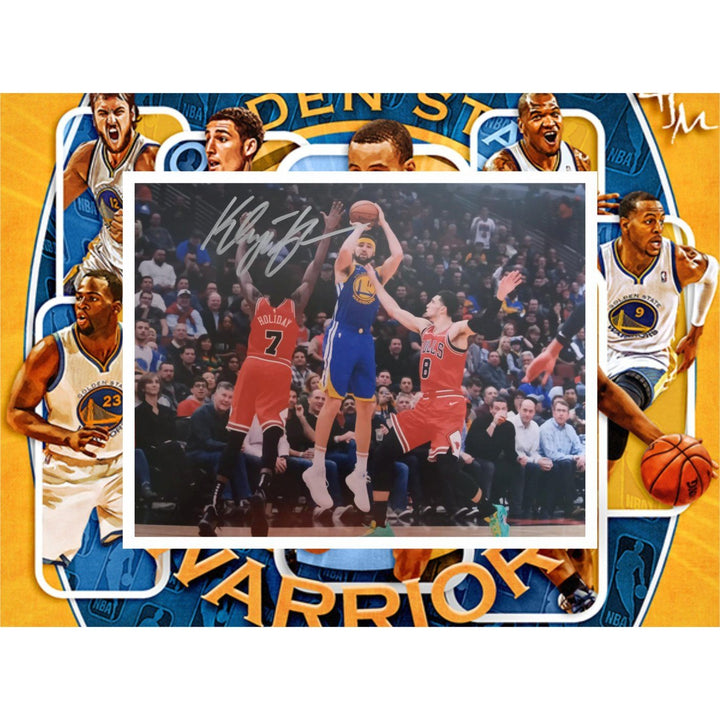 Klay Thompson 8x10 photo signed with proof - Awesome Artifacts 