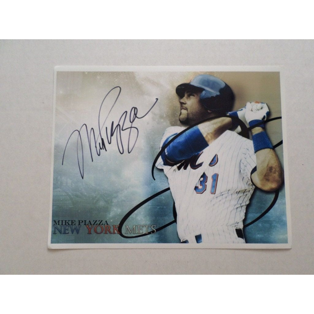 Mike Piazza 8 x 10 signed photo