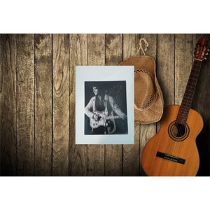 Waylon Jennings 8x10 signed photo with proof
