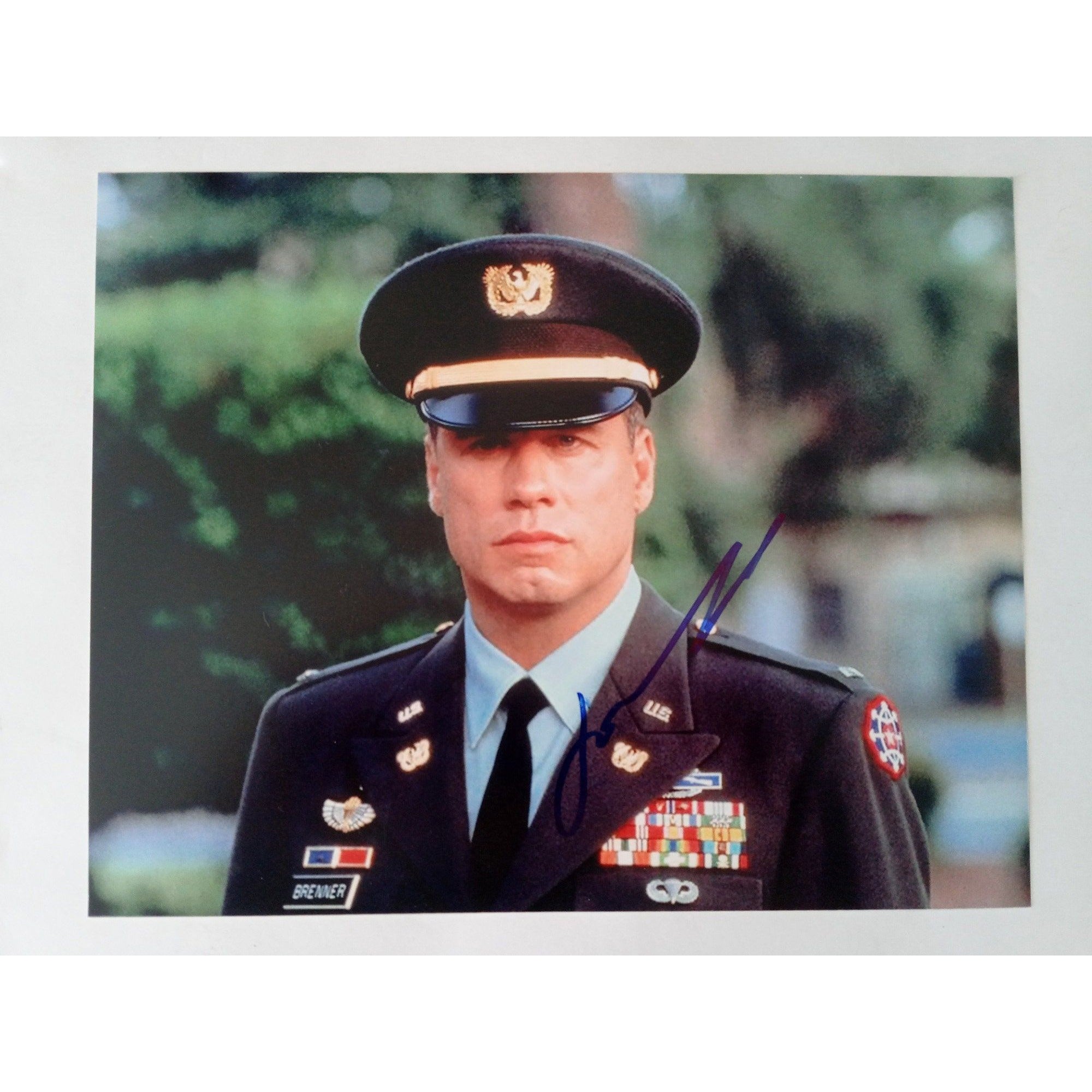 John Travolta 8 x 10 signed photo with proof