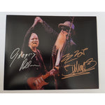 Load image into Gallery viewer, Gregg Allman and Billy Gibbons 8 by 10 signed photo with proof
