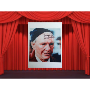 Burgess Meredith 8 by 10 signed photo with proof