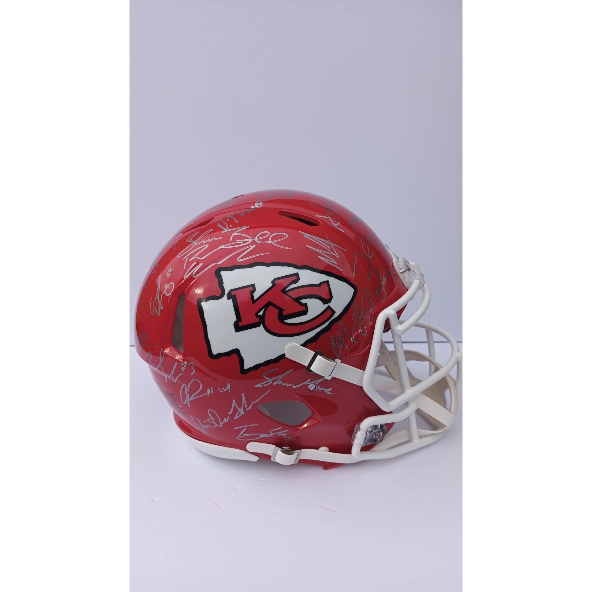 Creed Humphrey Autographed Signed Kansas City Chiefs Riddell Super