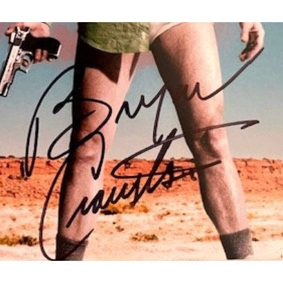 Walter White Bryan Cranston Breaking Bad 5 x 7 photo signed with proof