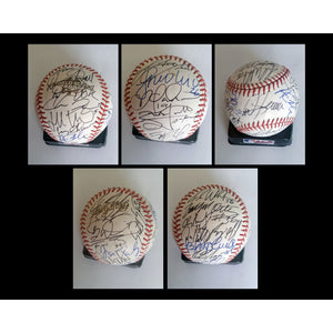 California Angels 2002 World Series champions team signed MLB official ball signed with proof