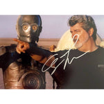 Load image into Gallery viewer, George Lucas Star Wars 5 x 7 photo signed with proof
