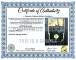Load image into Gallery viewer, Glen Frey, Don Henley, Joe Walsh &quot;Welcome to the Hotel California&quot; LP signed and framed with proof
