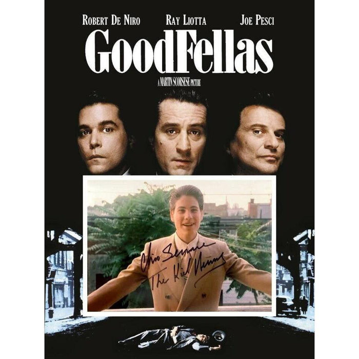 Christopher Serrone Goodfellas young Henry Hill 5 x 7 photo signed