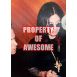 Load image into Gallery viewer, Ozzy Osbourne 8 x 10 signed photo with
