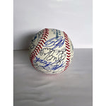 Load image into Gallery viewer, Derek Jeter, Mariano Riviera, Alex Rodriguez, CC Sabathia 2009 WS Champs New York Yankees team signed baseball with proof
