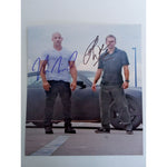 Load image into Gallery viewer, Fast and Furious Paul Walker and Vin Diesel 8 x 10 signed photo  signed with proof
